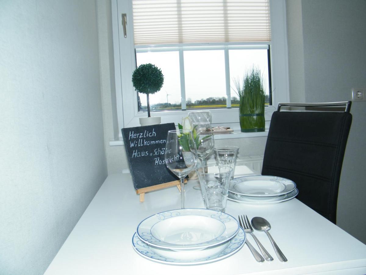 Gastehaus " Schone Aussicht " Apartment Neuharlingersiel Luaran gambar